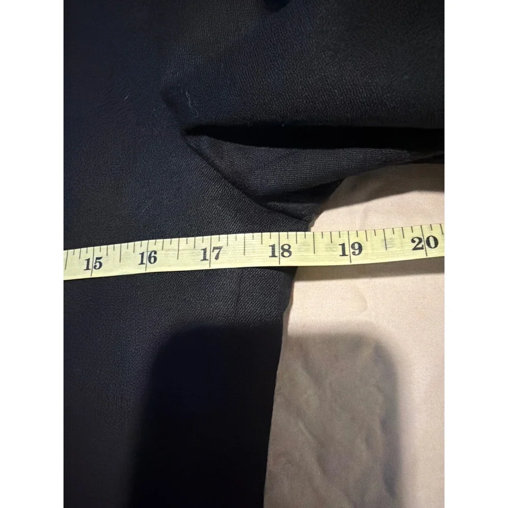 Banana Republic Mens Vitale Barberis Canonico Wool Blazer Black 38S 233374-00